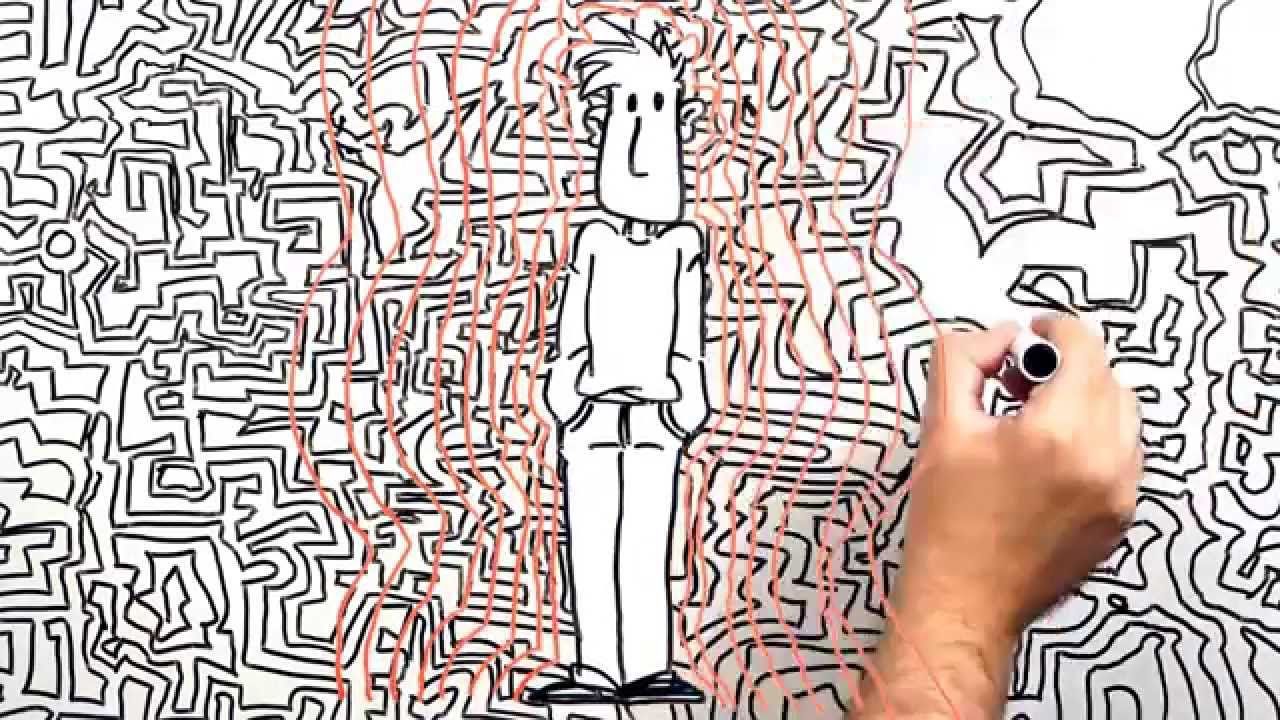 Animatie waarin wordt vertelt hoe het kan dat je pijn voelt zonder dat er iets kapot is in je lichaam